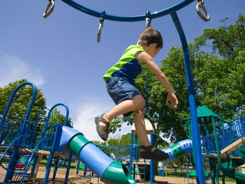 Playground Construction Eagle Vale Softfall, Nature Play & Outdoor Fitness PLJ Group Australia